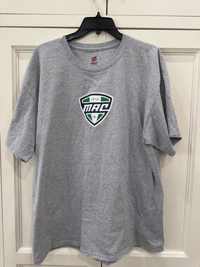 Hanes MAC Logo Mid-American Conference Heavyweight Men’s XL short sleeve tshirt